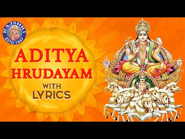 Aditya Hrudayam Stotram Full With Lyrics | आदित्य हृदयम | Powerful Mantra From Ramayana | Mantra class=