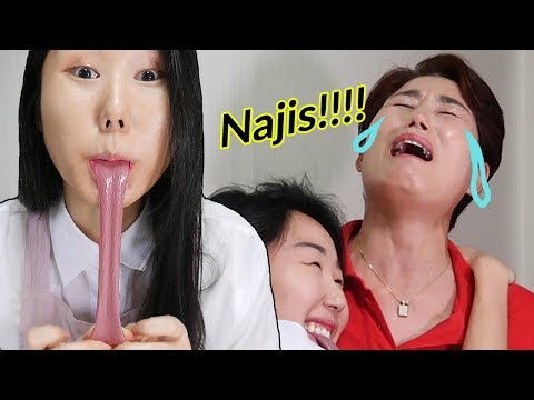 PRANK lidah palsu bikin mamaku nangis..!