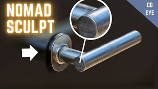 Create a Realistic metal Door handle screenshot 1