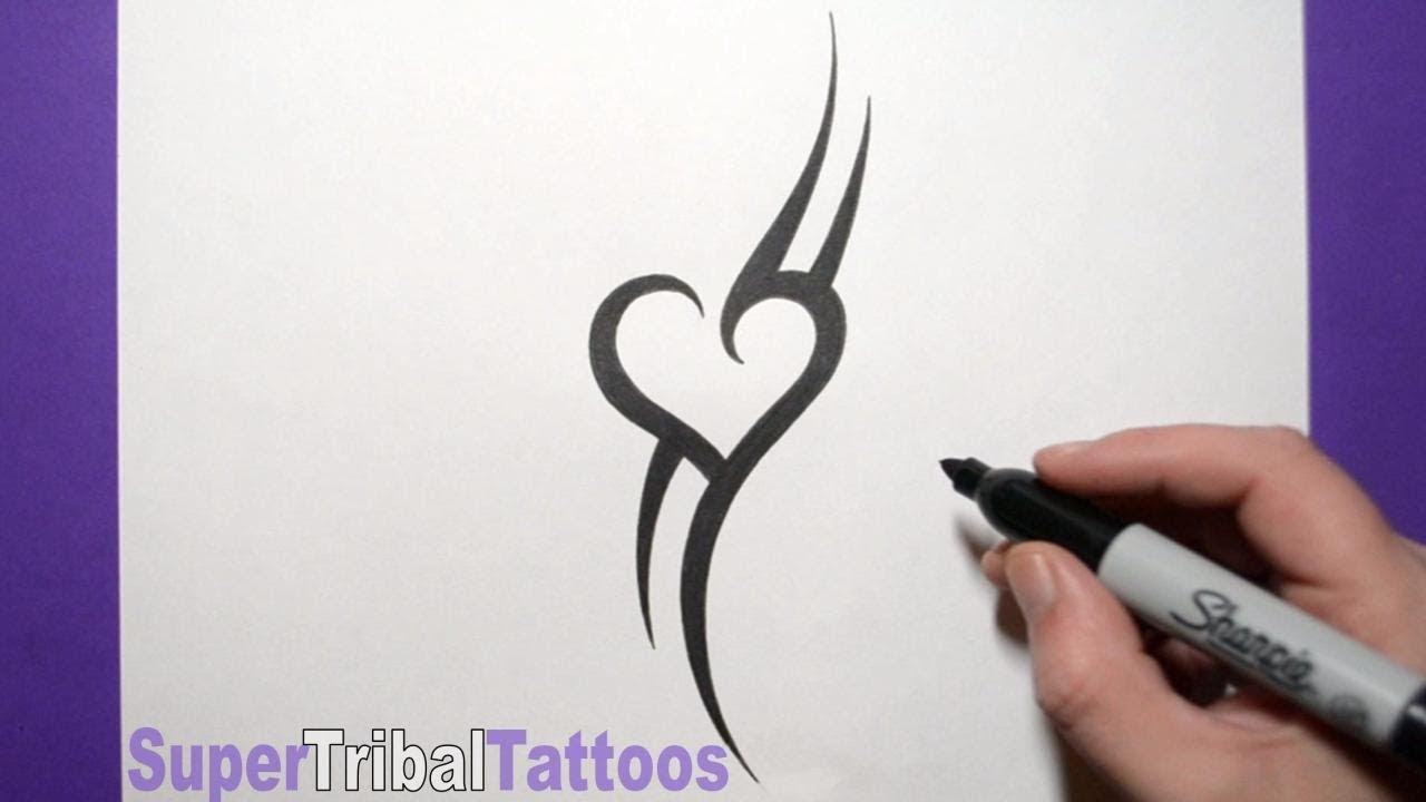 Update more than 80 heart shape tattoo design latest  thtantai2