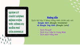 Dịch tài liệu Y khoa tiếng Anh với Google -Translate English Medical  Documents with Google screenshot 4