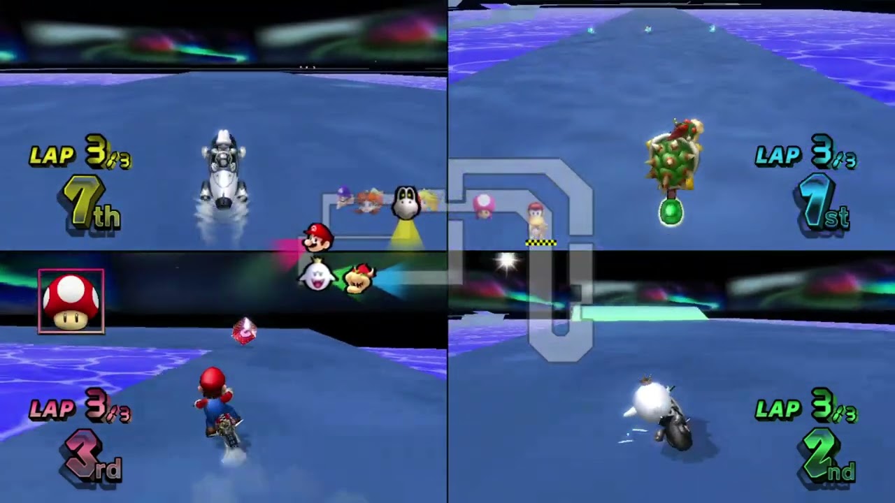 Mario Kart Wii Custom Tracks (History) ✦ 4 Players 