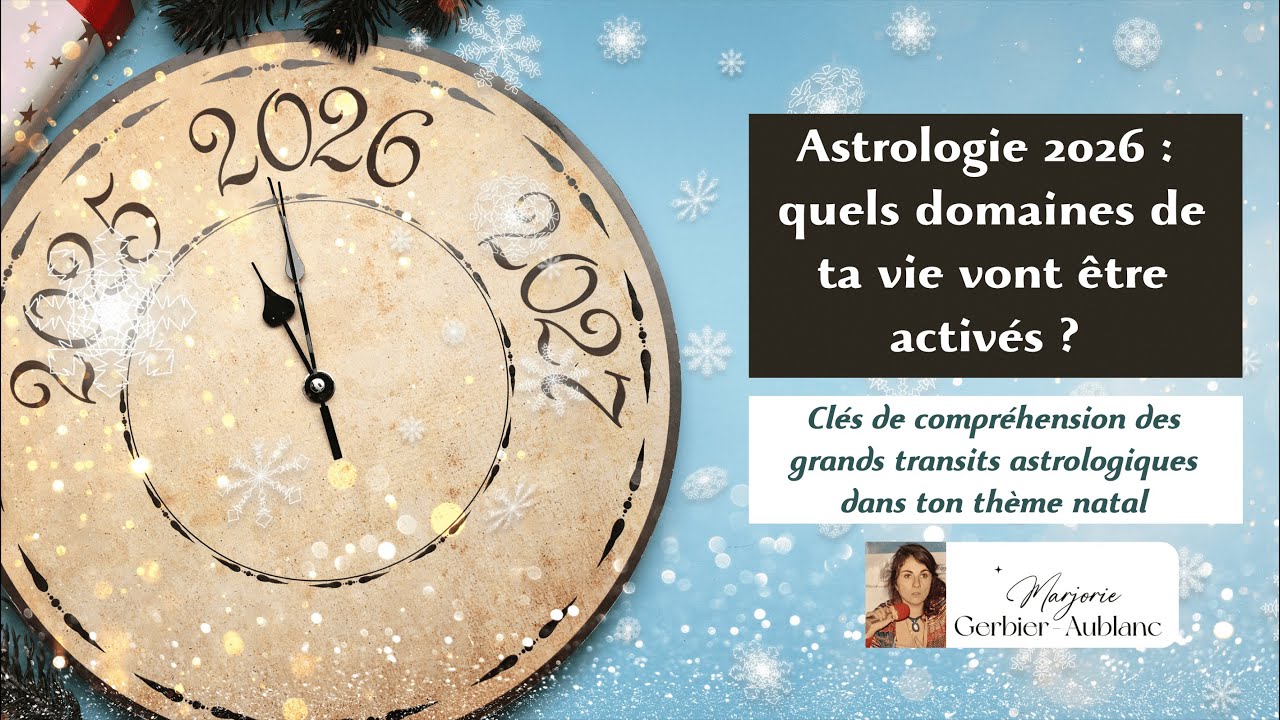 Astrologie 2026 : quels domaines de ta vie personnelle vont être activés ?