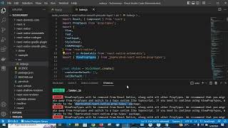 ViewPropTypes will be removed from React Native along with all other PropTypes deprecated-  fixed