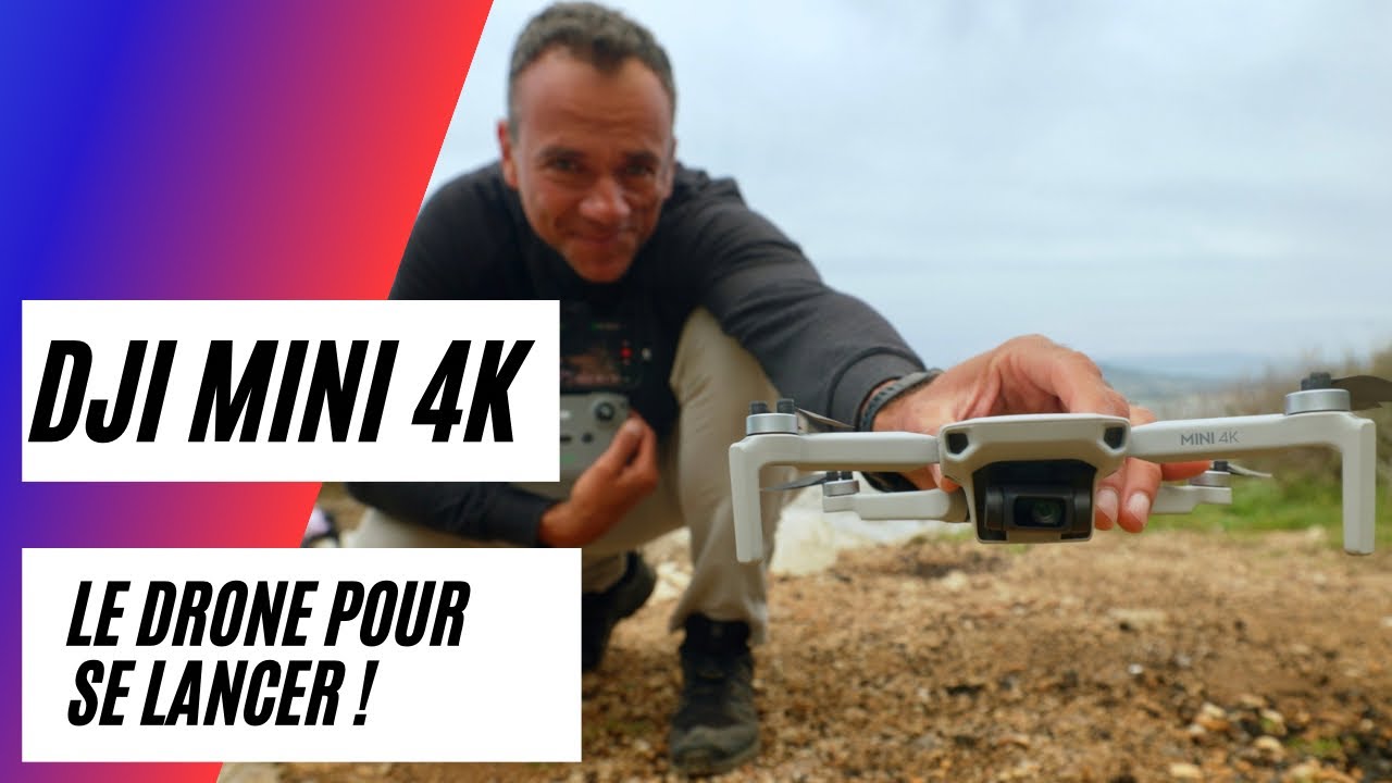 DJI Mini 4K : le nouveau drone pour débutants pas cher (-300€ )