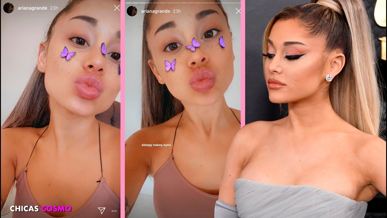 ARIANA GRANDE SORPRENDE a SUS FANS al PUBLICAR IMÁGENES SIN MAQUILLAJE