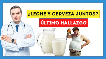 ¿La leche absorbe el alcohol?