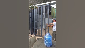 cửa lùa treo đơn giãn