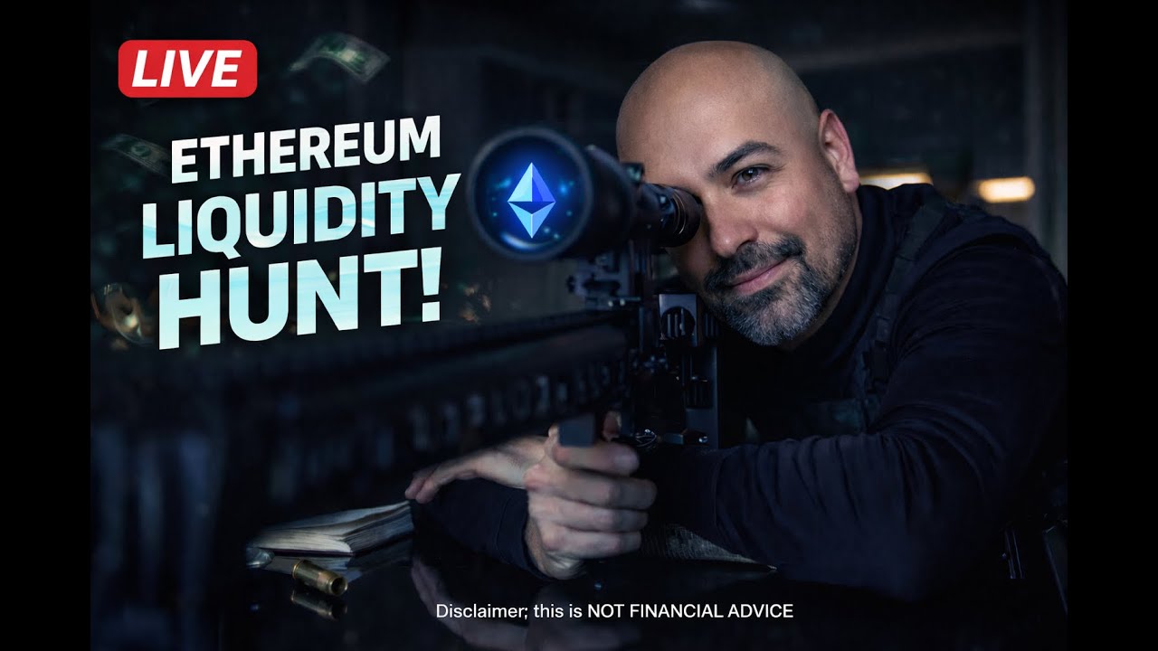 ETH Liquidity Hunt (LIVE) — Real-Time Setups w/ Saint