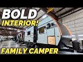 Large, budget friendly family camper with a BOLD interior! 2026 Keystone Passport Classic 260BHC
