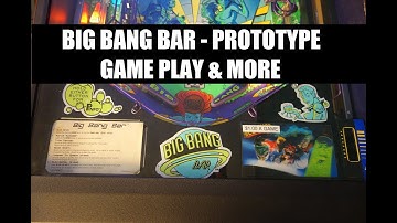 1996 Capcom original prototype game Big Bang Bar at SS Billiards