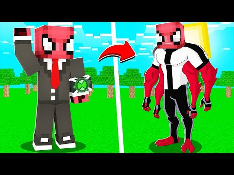 1 GÜNLÜĞÜNE BEN 10 OLMAK! 😱 - Minecraft