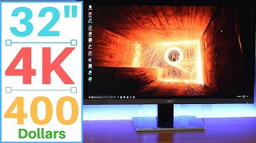 32" 4K Monitor for $400!? | AOC U3277PWQU Review