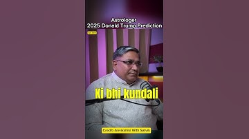 2025 Donald Trump Prediction To Astrologer #shorts #short #shortsfeed