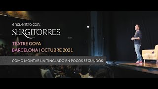 SERGI TORRES  TEATRE GOYA  'Cómo montar un tinglado en pocos segundos.' Octubre 2021