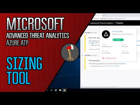 Microsoft Advanced Threat Analytics & Azure ATP : How to Run the Sizing Tool