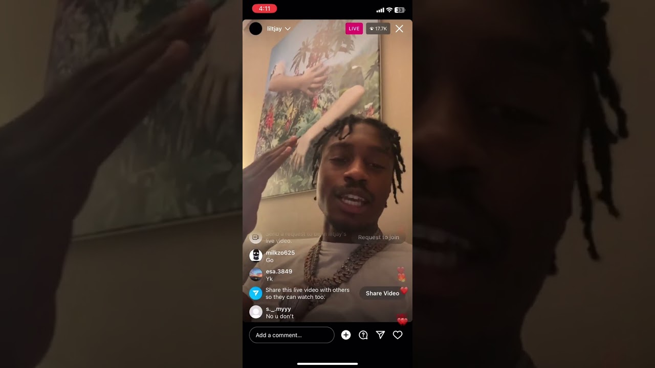 RAPPER LIL TJAY ARGUING WITH LIL TUT ON LIVE SAYING HE SNITCHED 🐀(03/18/23)