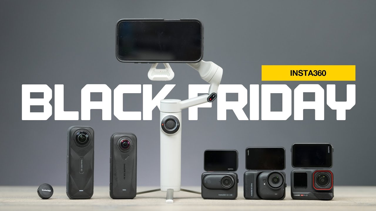 Не пропустите эти предложения Insta360 в Черную пятницу