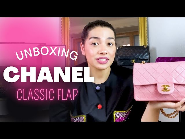 PINK CHANEL BAG UNBOXING l I FINALLY FOUND THE VINTAGE CHANEL BAG OF MY  DREAMS 