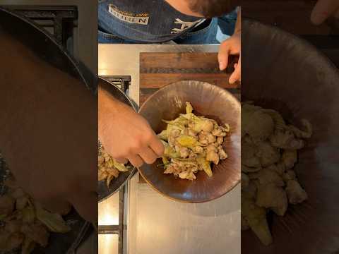 Animelle with Artichokes