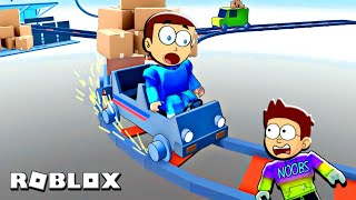 Roblox Cart Ride Delivery Service | Shiva and Kanzo Gameplay screenshot 4