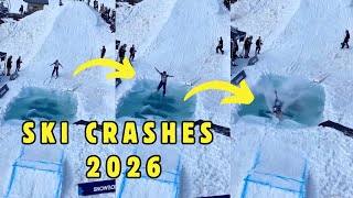 Ski Crash Compilation 2026 Big & Funny Ski Crashes