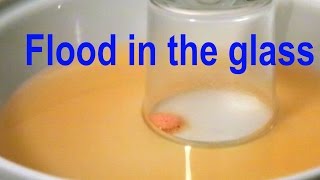 Flood in the glass