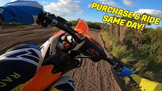 Buying A 2023 KTM 450sx-f & riding It Same Day - My First Thoughts