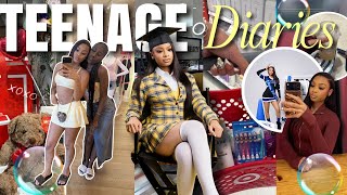 TEENAGE DIARIES 024✰| graduation pics, shopping, friends, hygiene restock, hair || Ra’Mariah Alexia screenshot 5