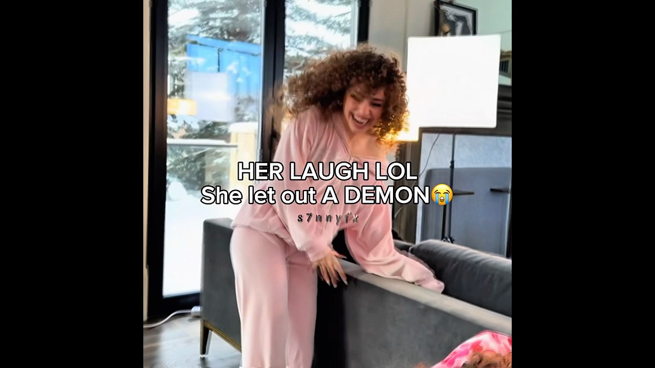 HER LAUGH IS SO FUNNY 😭😭
