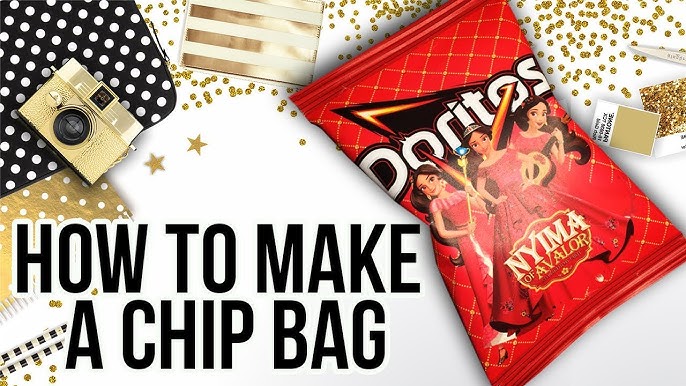 Valentine's Day Chip Bag: How To Make A Chip Bag 
