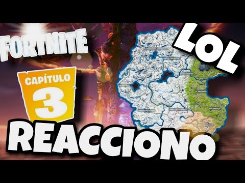 REACCIONO a el NUEVO CAPÍTULO de FORTNITE | SantyPro