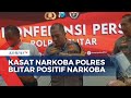 Kasat narkoba polres blitar positif narkoba