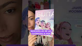 MASCARILLAS FACIALES DE LAS GUERRERAS K-POP 💜💖 | Cande Copello