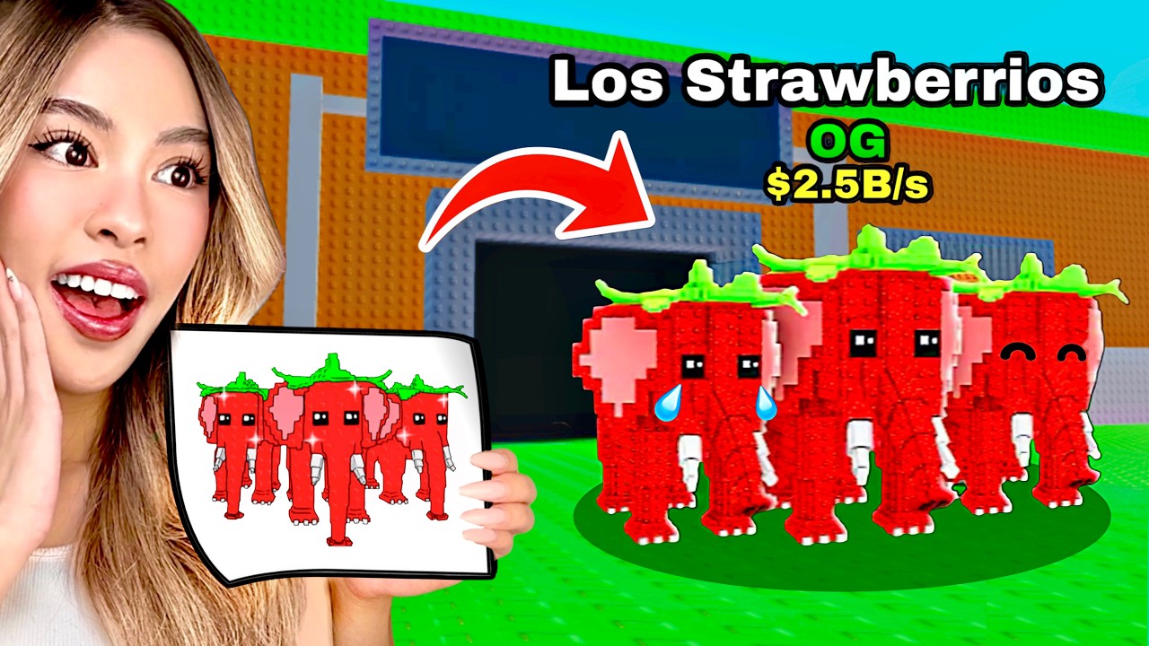 Whatever I Draw COMES TO LIFE in Steal A Brainrot!