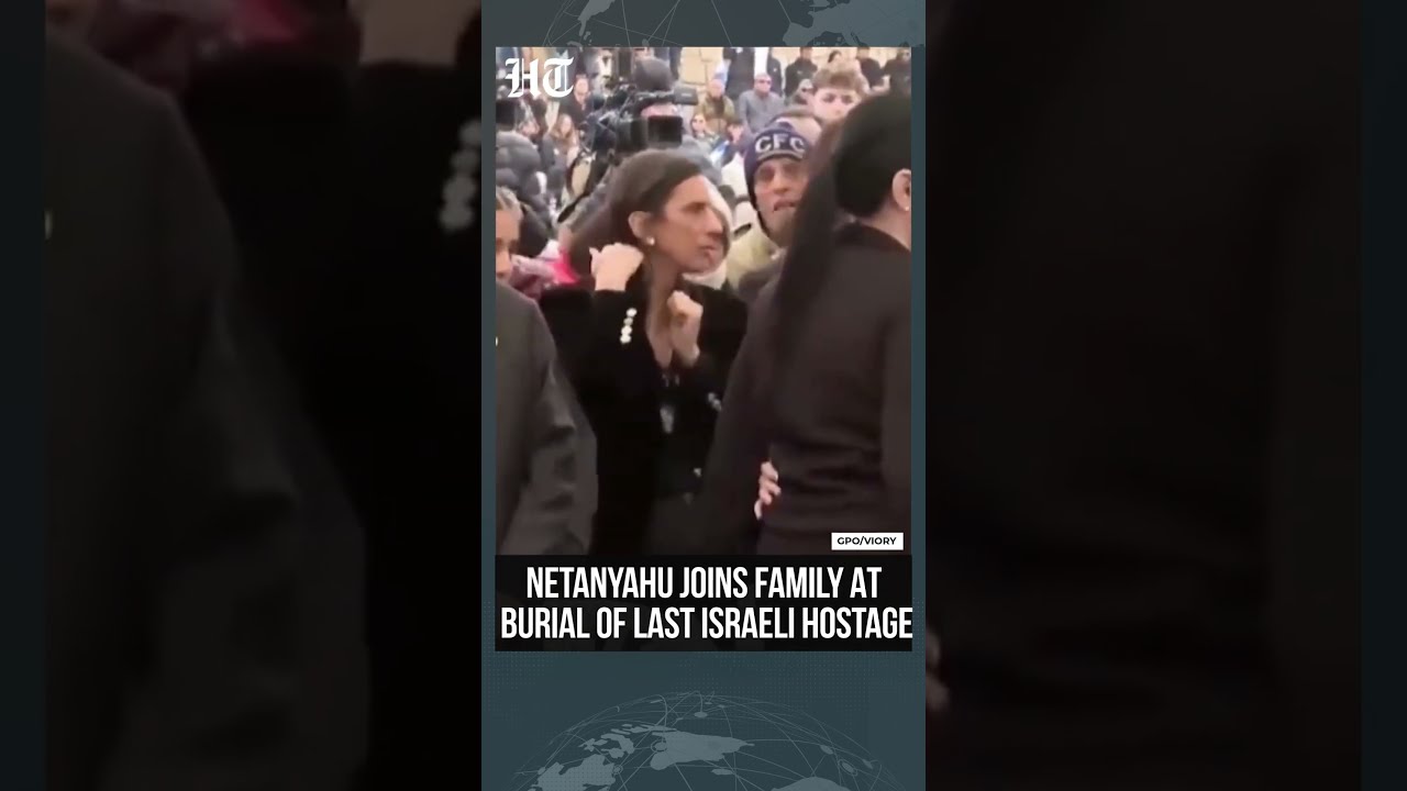 Israel Bids Final Farewell To Last Gaza Hostage In Negev, Netanyahu Joins Family 