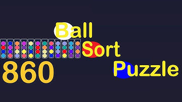 Ball Sort Puzzle Level 860