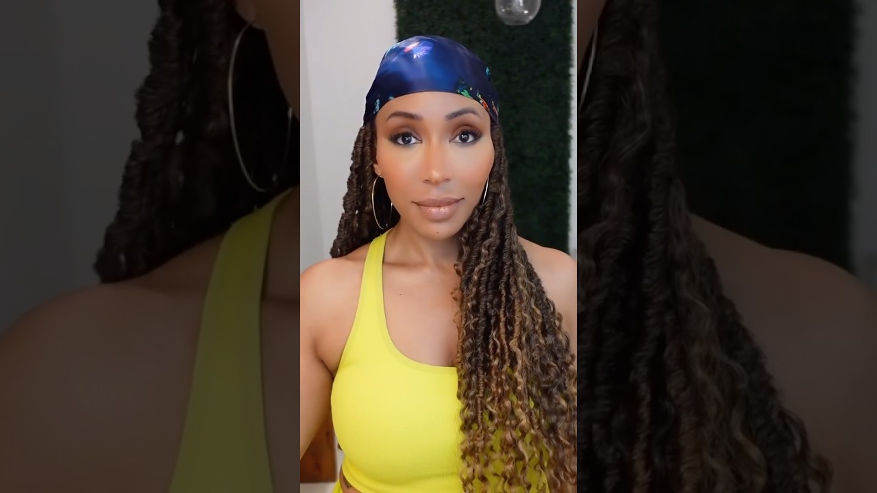 ✨Quick Head Scarf Hairstyle✨- SUBSCRIBE For Tutorials!  