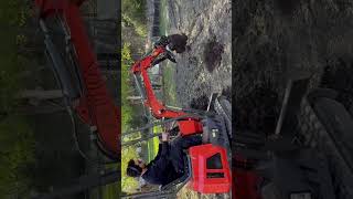Walk around mini excavator #rental #miniexcavator #diy #howto
