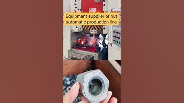 Nut automation equipment #Forged nut #Forging equipment #automatic production line