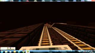Minecraft Nether rollercoaster
