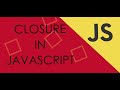 Замыкание в JavaScript