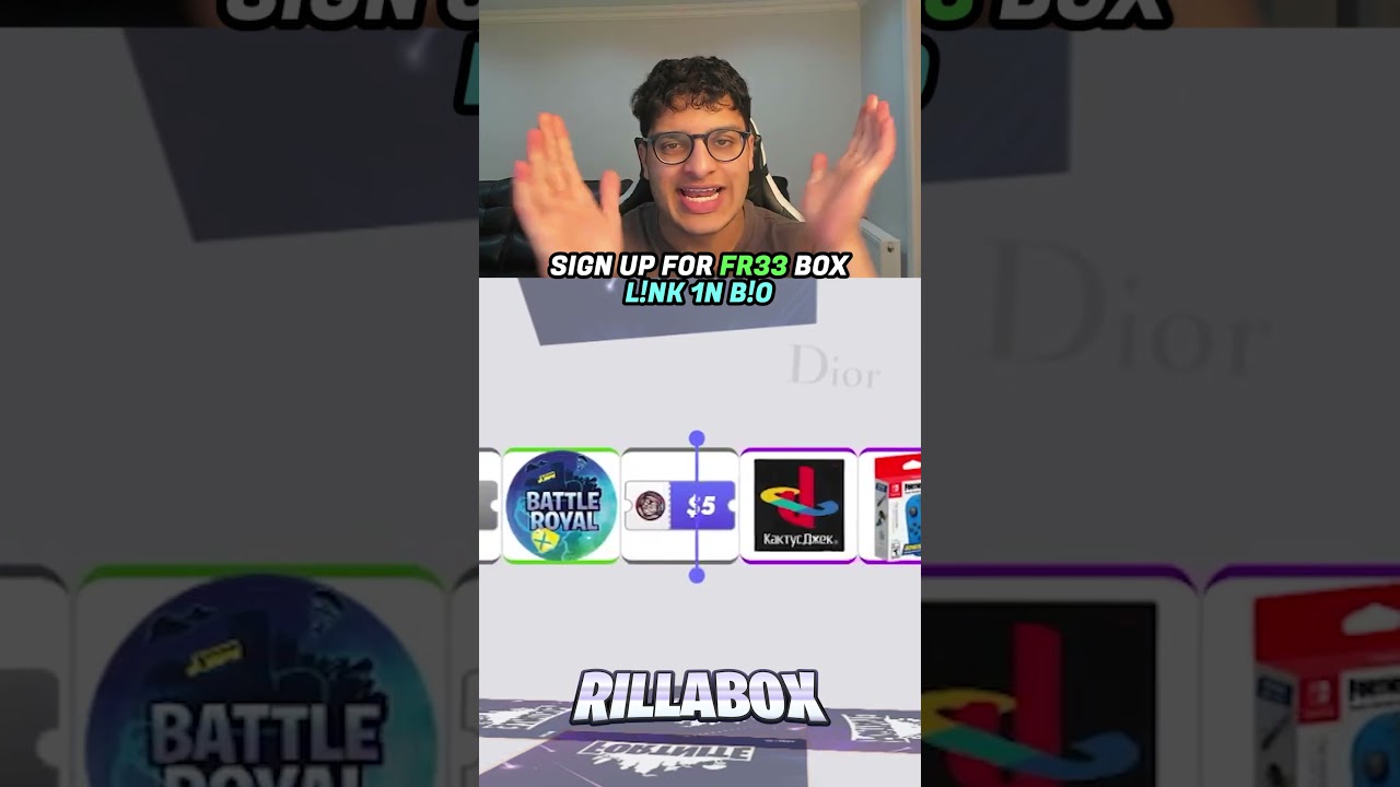 CRAZY FORTNITE GAMING MYSTERY BOX!!😳🎯