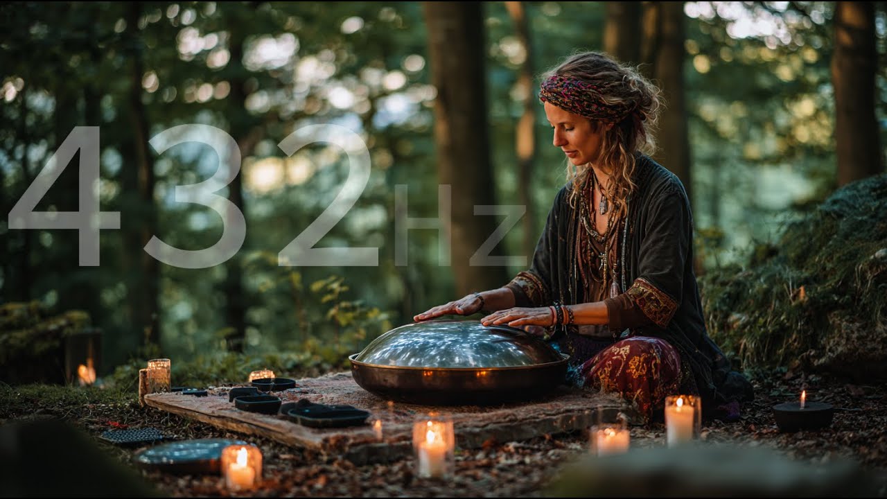 432Hz - Handpan Healing Music for body, Mind and soul.