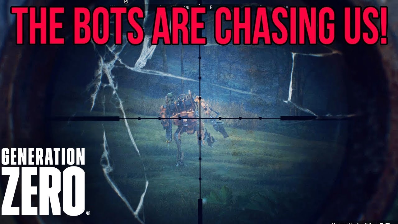 The BOTS are CHASING US! | Generation Zero | Open-world ROBOT Game | Ep06