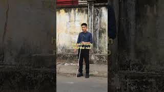 Người mù có sang đường như người sáng không? #hoangsangtam #cuocsong #dailylife