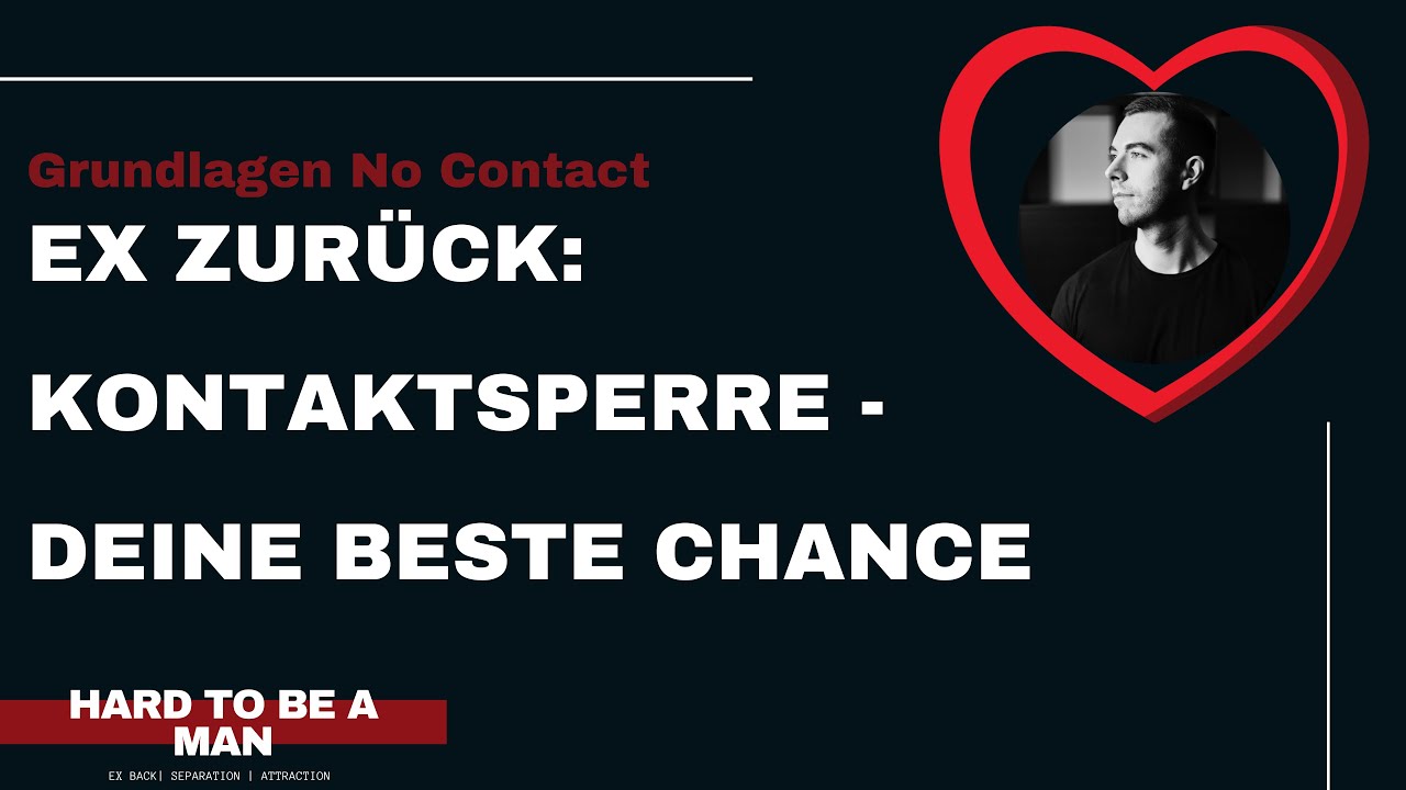 #exzurück - Deine beste Chance: No Contact