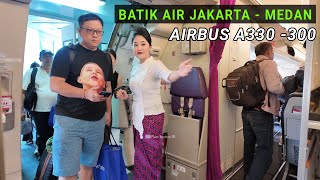 Download Lagu Batik Air Jakarta - Medan, Terbang dengan Pesawat Airbus A330-300 (Part 2) MP3