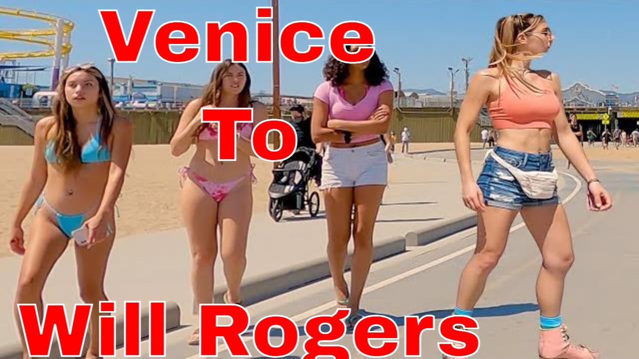 Venice Beach To Santa Monica Beach To Will Rogers State Beach Virtual 