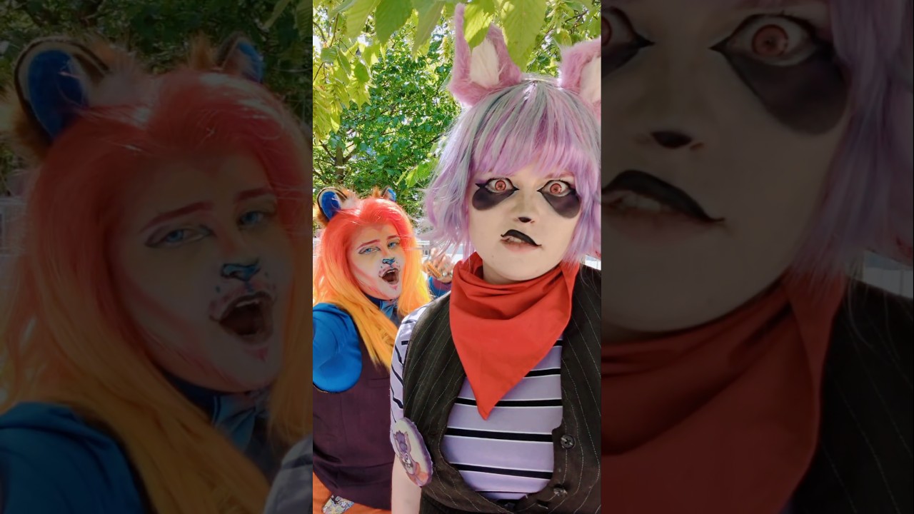 theatre kids smh (I am theatre kid) @Razzdazzmatazz #indigopark #cosplay #rambley #mascothorror